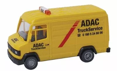 Wiking 7810 HO Scale Van MB 507 D -- ADAC Truck Service (yellow)