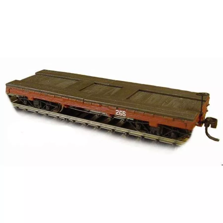 Wiseman Model Services RS-446 HOn3 24' Equipment Car Kit West Side Lumber - NOS
