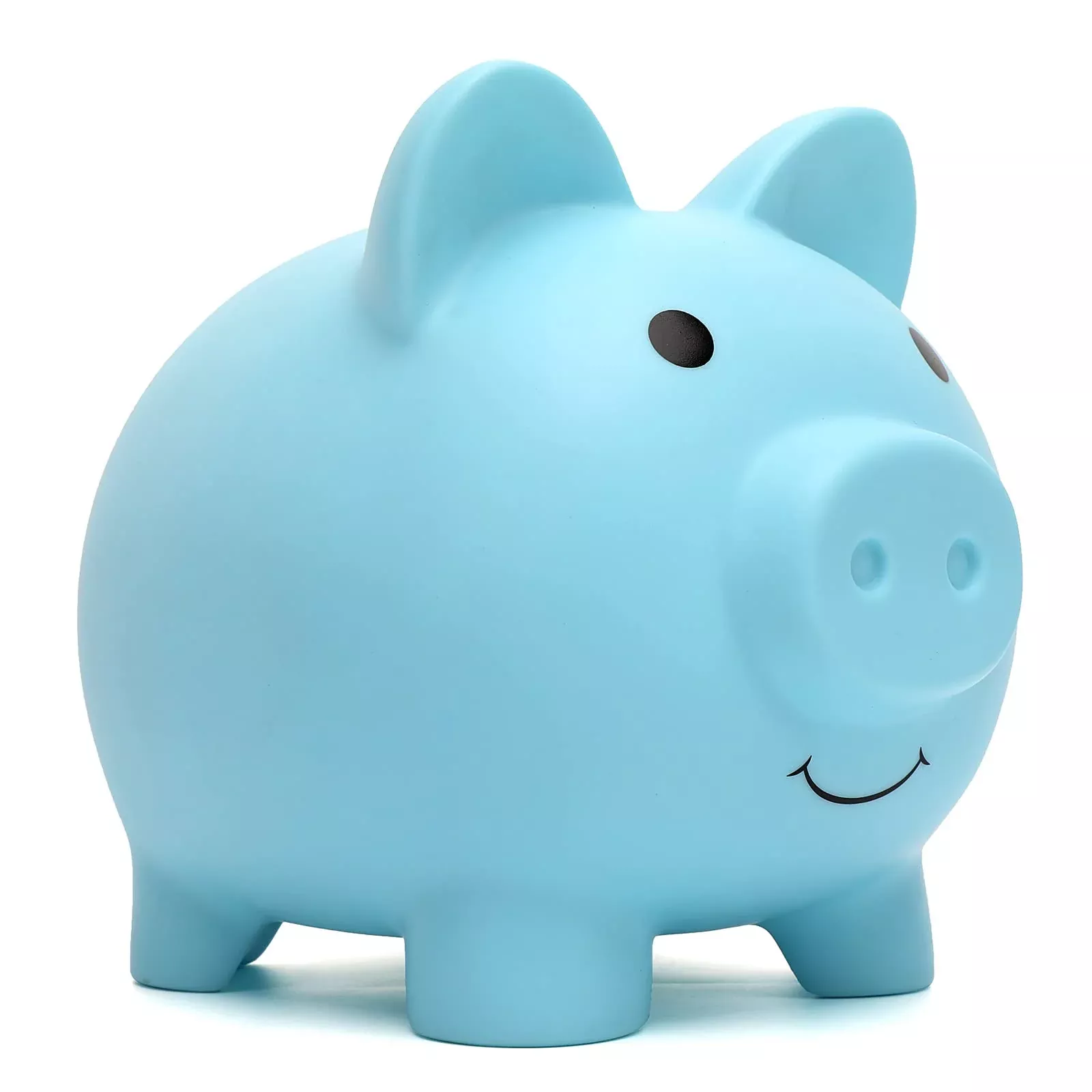XDRELEC Piggy Bank for Kids, 7"x6.5", Large Blue