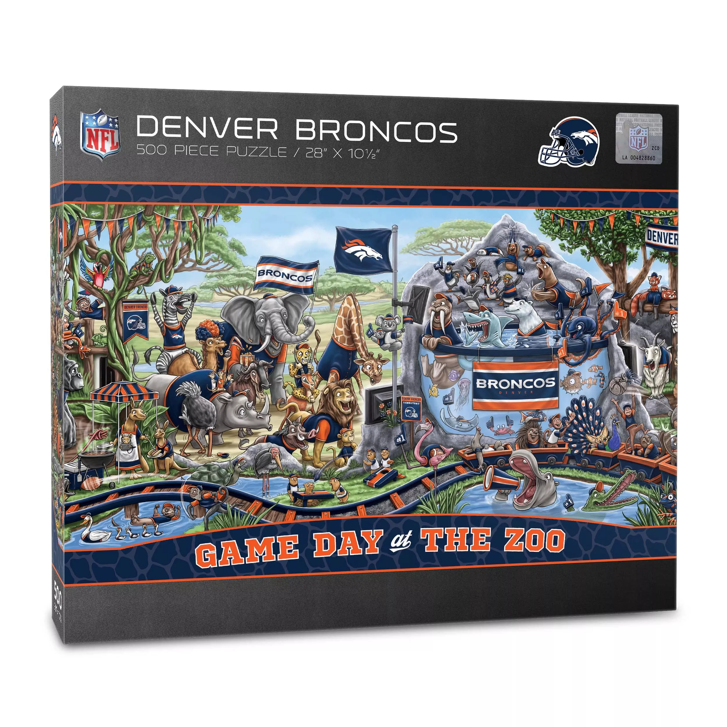 YouTheFan 500-Piece Puzzle Team Colors Fun Family Activity