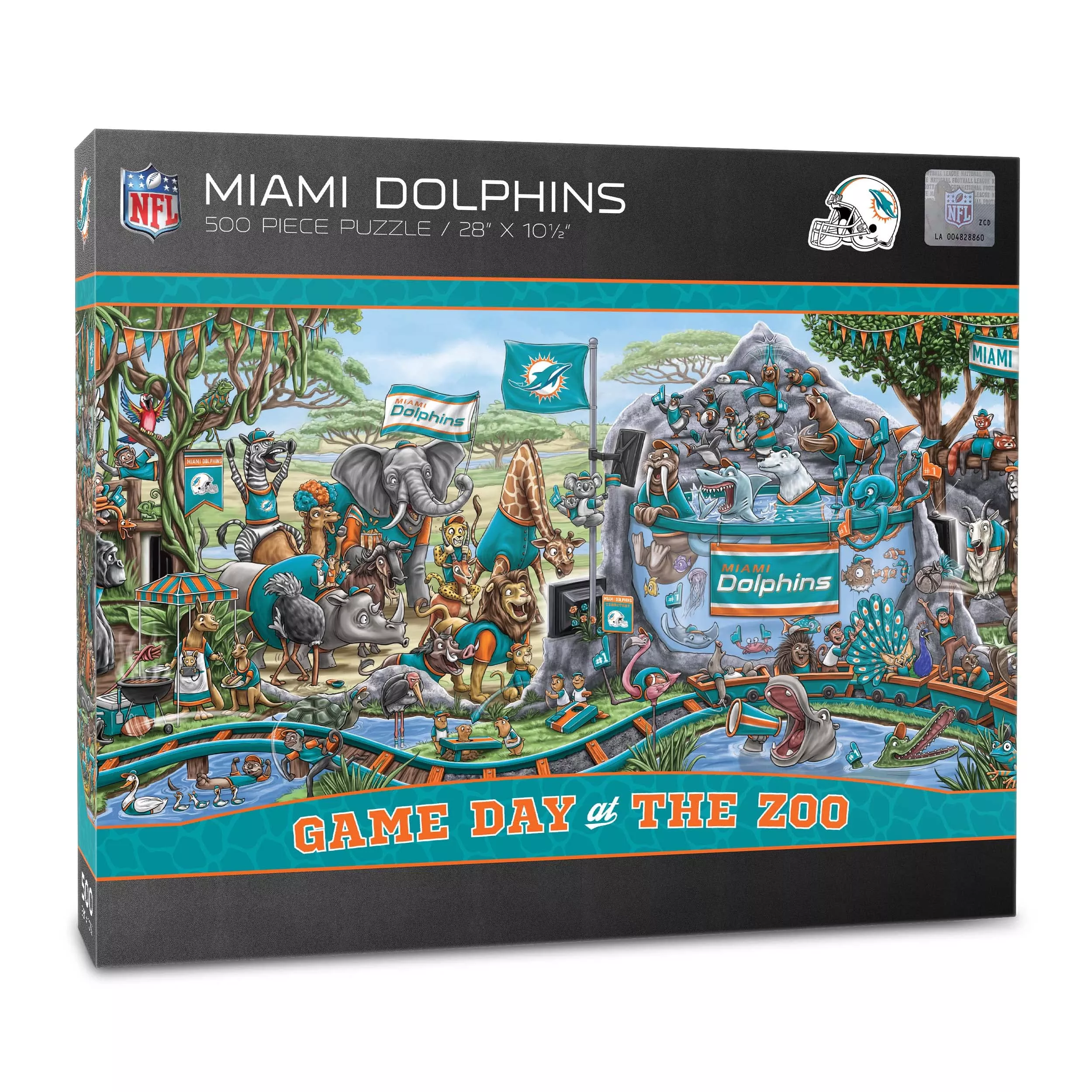 YouTheFan 500-Piece Puzzle - Team Colors - Original Artwork