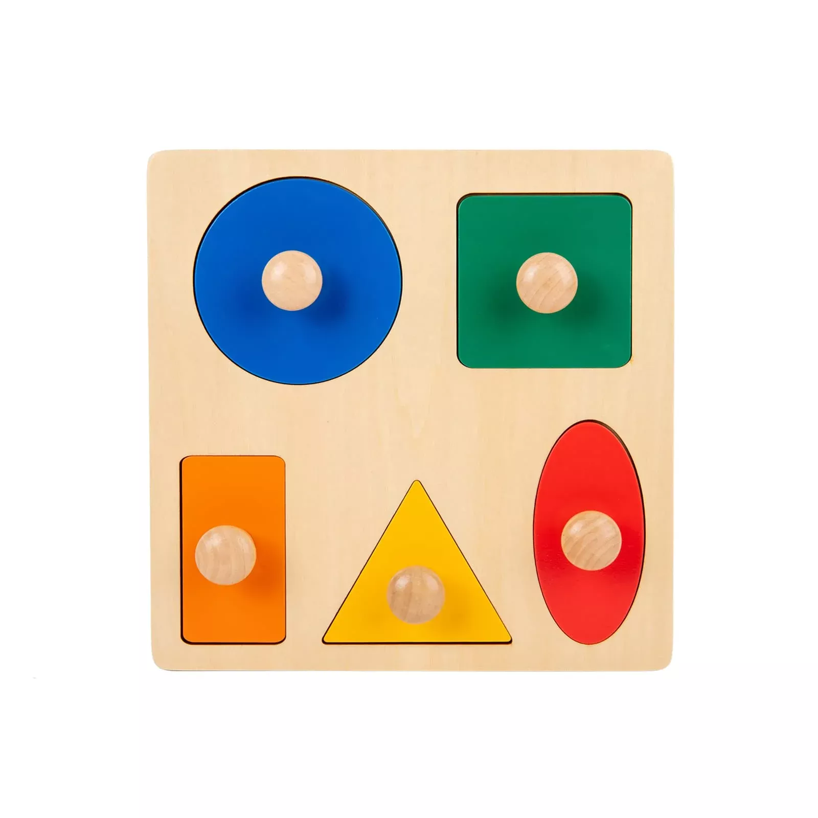 YunHe XinQiao Wooden Montessori Shape Sorter Puzzle 8.2" x