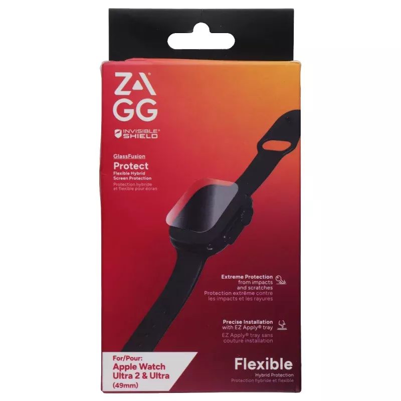 ZAGG Invisible Shield GlassFusion Screen Protector for Apple Watch Ultra (49mm)