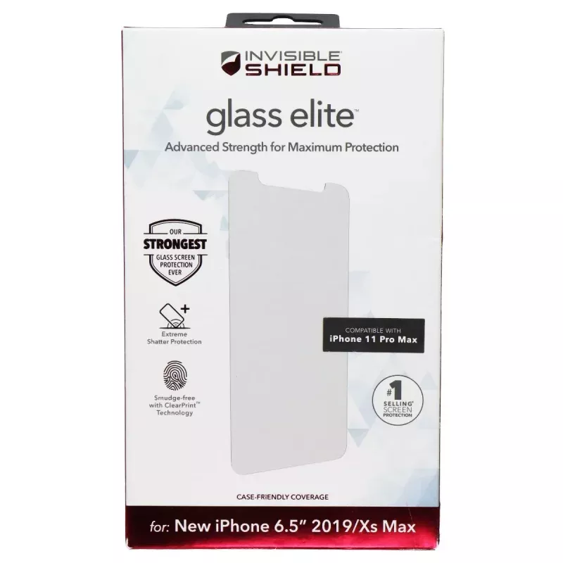 ZAGG InvisibleShield (Glass Elite) Tempered Glass for Apple iPhone 11 Pro Max