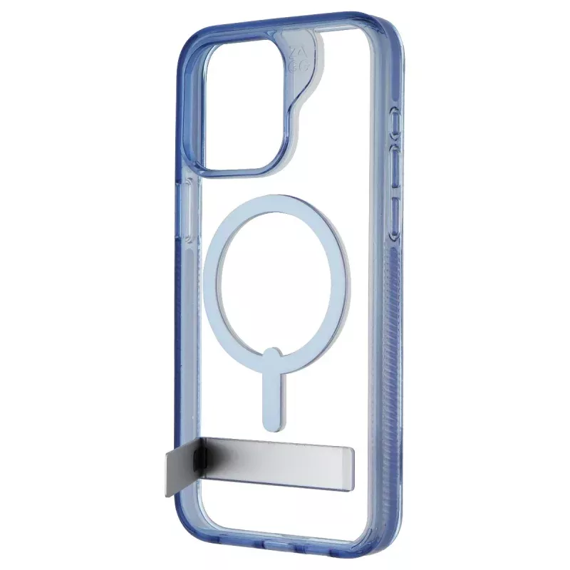 ZAGG Santa Cruz Kickstand Case for MagSafe for iPhone 15 Pro Max - Blue