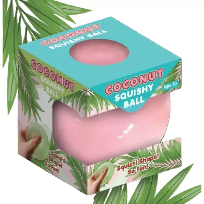 Zorbitz Coconut Squishy Ball (1 Chosen at Random)