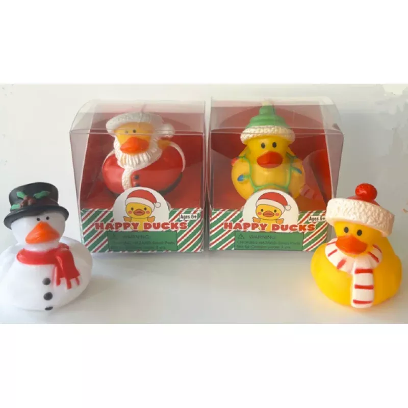 Zorbitz Happy Holiday Ducks Squishy (1 Chosen at Random)