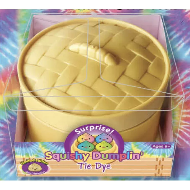 Zorbitz Tie Dyed Dumplin' (1 Squishy Colors May Vary)
