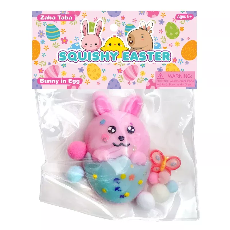 Zorbitz Zaba Taba Squishy Easter Bunny In Egg