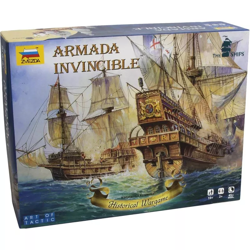 Zvezda 6505 Warship Game The Armada Invincible